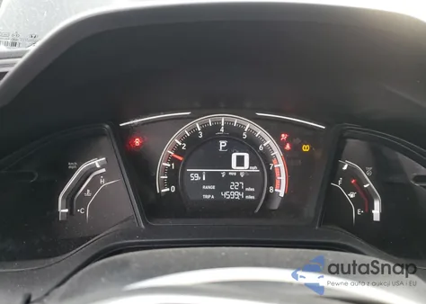 2017 Honda Civic Lx z USA, uszkodzony, nr VIN 2HGFC4B09HH300585